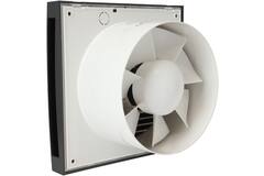 Bathroom extractor fan Ø 100 mm anthracite with timer and humidity sensor -  EET100HTA