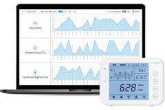 EnviSense CO2 monitor with data logger - CO2 smart
