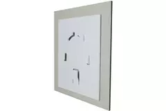 Air Roxy bathroom extractor fan with connection diameter 100 mm with pull cord and power plug - front panel in gold aluminium