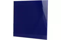 Grille 15x15cm with coloured plastic front blue