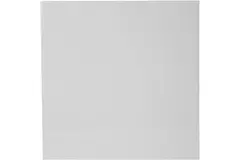 Bathroom extractor fan Ø 100 mm - front panel in glossy white plastic