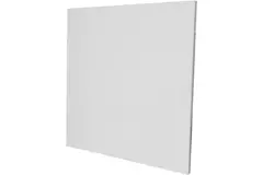 Bathroom extractor fan Ø 100 mm - front panel in glossy white plastic