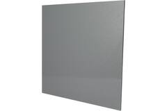 Bathroom extractor fan Ø 125 mm with delayed start and timer - front panel in grey plastic