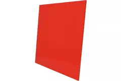 Air Roxy bathroom extractor fan with connection diameter 100 mm with pull cord and power plug - front panel in red plastic