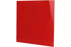 Grille 15x15cm with coloured plastic front red