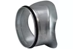 Thermoduct saddle piece 90 degrees 125 mm