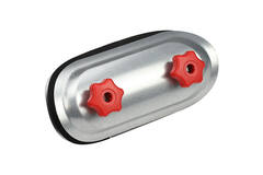 Inspection door 100/125mm round tube - IDC125