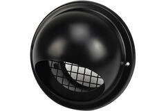 Stainless steel spherical roller grid 125mm wall transit - EL-SS-B125 SS RAL9005
