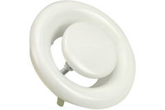 Air exhaust valve 160mm with metal springs - DVS-C160 RAL9010