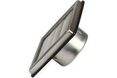 Stainless steel front grille 150mm with movable vanes high exhaust - EL-SS-OP150 SS