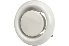 Exhaust ventilation valve 125mm with friction springs - AVP-C125