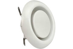 Exhaust ventilation valve 100 mm with friction springs - AVP-C100
