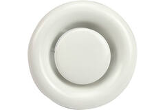 Ventilation exhaust valve 200mm metal - E-DVS200 RAL9010
