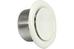 Ventilation valve 100 mm metal - S-DVS100 RAL9010
