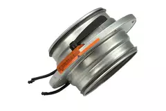 Iris flap 100 mm - Sendzimir galvanized steel - IRIS100
