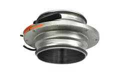 Iris flap 100 mm - Sendzimir galvanized steel - IRIS100