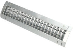 Duct grille double adjustable 225x75mm for tube 160 to 400mm - DGS-DB225x75