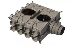 Ubbink Air Excellent air distribution box DBOX816