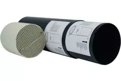 Decentralized WTW HRU wall Ø100 with 25 m³/h - HRU-WALL-100-25-PEG