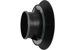 Imaginair RLV big Ø 125 mm supply and exhaust air valve - mounting springs - black