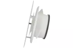 Imaginair RLV Ø 125 mm air valve - mounting springs - white
