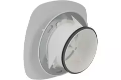 Imaginair RLV Ø 125 mm air valve - mounting springs - white