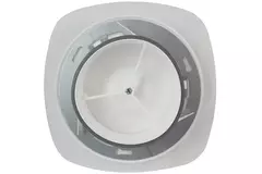 Imaginair RLV Ø 125 mm air valve - mounting springs - white