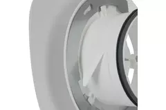 Imaginair RLV Ø 125 mm air valve - mounting springs - white