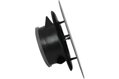 Imaginair RLV Ø 125 mm air valve - mounting springs - black