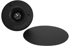 Imaginair RLV big Ø 125 mm supply and exhaust air valve - mounting springs - black