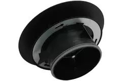 Imaginair RLV big Ø 125 mm supply and exhaust air valve - mounting springs - black