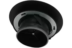Imaginair RLV big Ø 125 mm supply and exhaust air valve - mounting springs - black