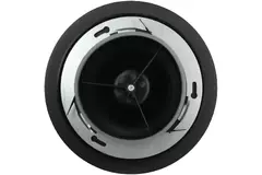 Imaginair RLV big Ø 125 mm supply and exhaust air valve - mounting springs - black
