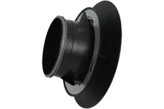 Imaginair RLV big Ø 125 mm supply and exhaust air valve - mounting springs - black
