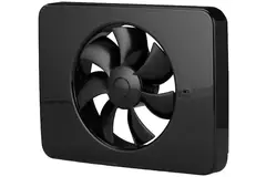Vent-Axia Lo-Carbon iQ bathroom extractor fan Fresh Intellivent BLACK Ø100 - 125 mm