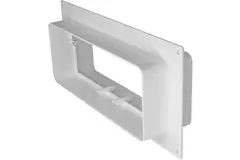 Rectangular plastic connection flange 220x90mm (KFS29)