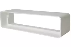 Rectangular plastic connector 220 x 55mm - KS25