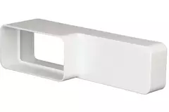 Rectangular plastic reducer - 220 x 55mm to 110 x 55mm- KS25-15