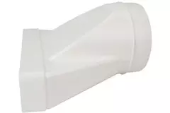 Rectangular plastic reducer Ø 150mm - 220 x 90mm - KSD29-150
