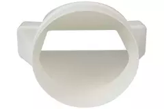 Rectangular plastic reducer Ø 125mm - 220 x 55mm - KSD25-125