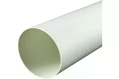 Round plastic ventilation duct Ø 100 L= 1 metre A100-1