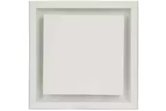 Ergovent frameless square ventilation valve 125 mm