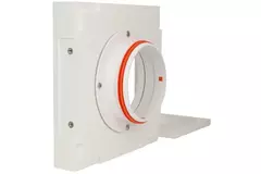 Ergovent frameless square ventilation valve 125 mm