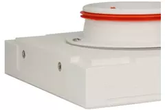 Ergovent frameless square ventilation valve 125 mm