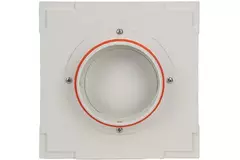 Ergovent frameless square ventilation valve 125 mm