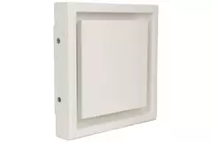 Ergovent frameless square ventilation valve 125 mm
