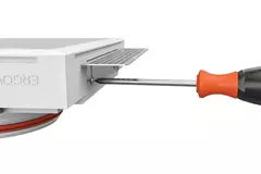 Ergovent frameless square ventilation valve 125 mm