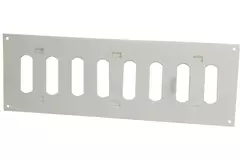 Metal adjustable rectangular slot diffuser 300x100 white - MR3010R - RAL9016
