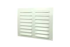 Metal ventilation grille rectangular 260x190 white - MR2619