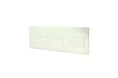 Metal ventilation grille rectangular 300x100 zinc - MR3010ZN